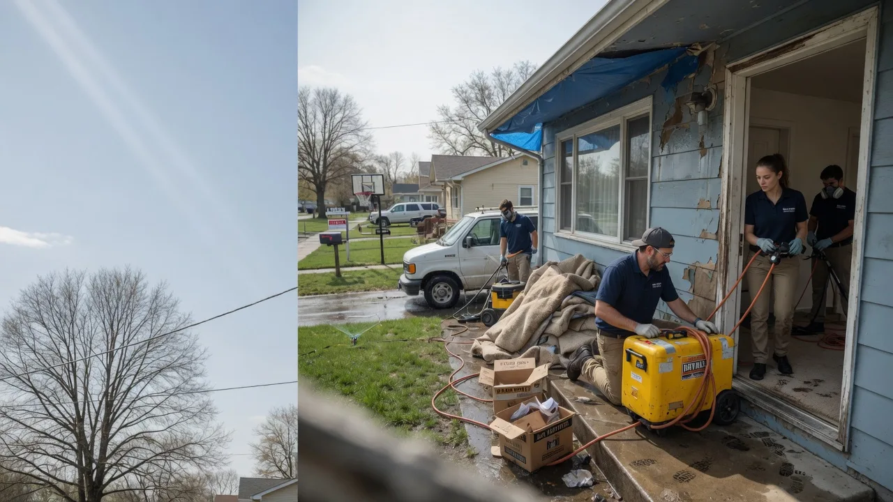 Basement Flood Cleanup in Sebewaing, MI near me